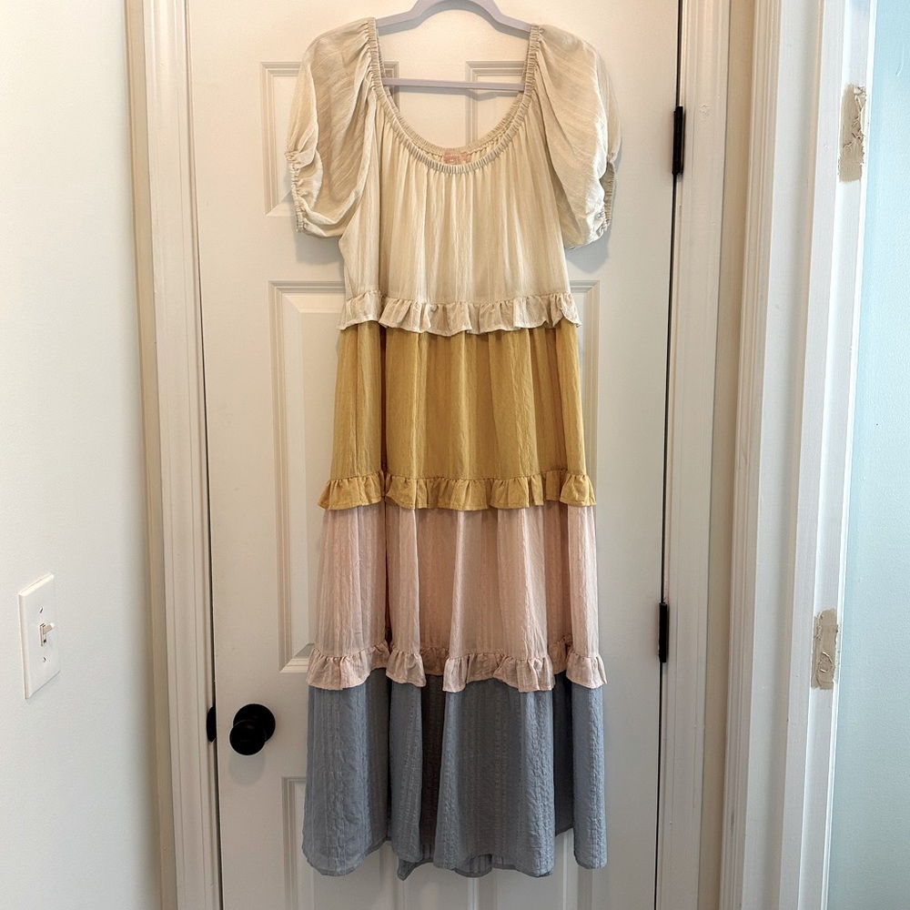 Love Colette Tiered Ruffle Dress